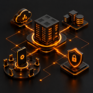زیرساخت و ارتباطات مرکزی (Infrastructure & MDM)