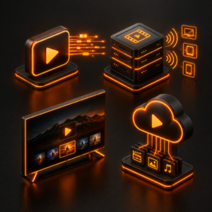 رسانه و تلویزیون سازمانی (IPTV & Streaming)