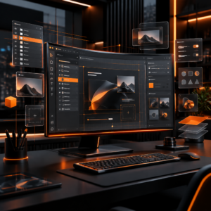 استودیو طراحی قالبهای بصری تعاملی (Interactive Layout Studio)