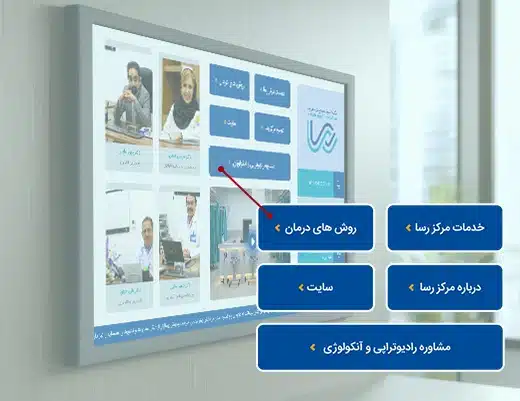 نمایشگر تابلو اعلانات دیجیتال نت‌بی