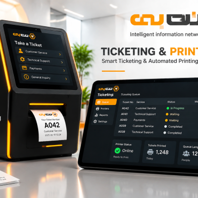 چاپ و صدور بلیت (Ticketing & Printing)