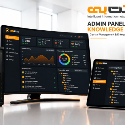 مدیریت و دانشنامه (Admin Panel & Knowledge Base)